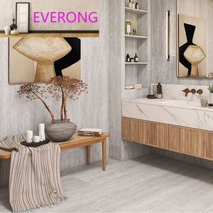 Carreaux de <span class=keywords><strong>travertin</strong></span> modernes 60x120 75x175cm, finition texturée, glaçure sculptée, <span class=keywords><strong>dalle</strong></span> de porcelaine polie, carreaux muraux et de sol pour intérieur - Product Image 2