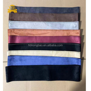 Couverture de couture de voiture en daim souple direction universelle vente chaude couverture de <span class=keywords><strong>volant</strong></span> cousue à la main - Product Image 3