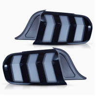 Conjunto de Luces Traseras LED de Fábrica para Ford Mustang 2015-2023, Secuenciales, de Tres Barras, Negras, Suministro al por Mayor OEM