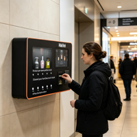 Distributeur de parfum mural haute capacité pour gare, réservoir grande capacité, libre-service