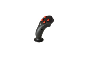 WSG HJ60 Poignée industrielle électrique multi-axes pour joystick, pièces de machines de construction, moissonneuse, chargeuse, tracteur, nouveau, noir - Product Image 4