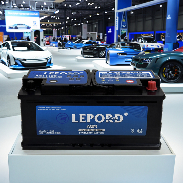 Heavy Duty Batteries for Lorries L6 AGM 105ah Pallet Truck Car Bateria Lorry Batteries Starting Original Car Batteries