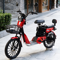 Vélo électrique de haute qualité avec moteur avant sans balais 350W pour adultes, 3 vitesses, cadre en acier durable, idéal pour les entreprises de location