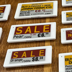 ป้ายราคาอิเล็กทรอนิกส์แบบดิจิทัล 4.2 นิ้ว สำหรับร้านค้าปลีก พร้อมระบบ EAS ป้ายแสดงราคาอัจฉริยะ สำหรับซูเปอร์มาร์เก็ต - Product Image 1