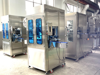 Machine de remplissage automatique de bouteilles en plastique PET avec commande PLC pour ligne de production d'eau