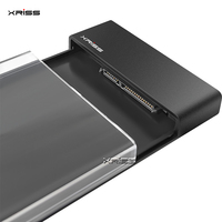 Box esterno per disco rigido USB 3.0, custodia per hard disk Type-C, case per disco rigido SATA da 2,5 pollici