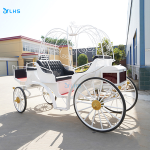 Coche clásico de <span class=keywords><strong>segunda</strong></span> <span class=keywords><strong>mano</strong></span> para boda romántica, Buggy de Cenicienta europeo retro para fiesta de cumpleaños, en stock - Product Image 5