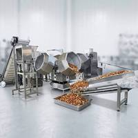 Machine de torréfaction à bande continue en acier inoxydable pour arachides, noix, amandes, noix de cajou – Ligne de traitement