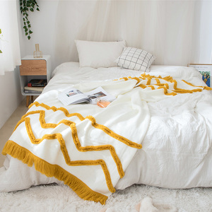 Y-W punto estilo Retro de la hora de la siesta del bebé decoración de la habitación de la abuela a afgano manta de vuelta - Product Image 5