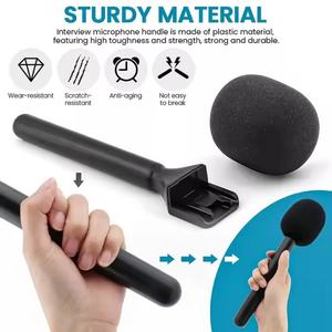 Micrófono Inalámbrico de Mano para Transmisión en Vivo, Entrevistas, Canto, Grabación en Exteriores, Micrófono Portátil y Ligero - Product Image 4