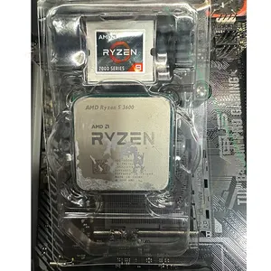 R5 3600 CPU Processor 3.6GHz 6 Core 12 Thread For AMD Ryzen 5 3600 7NM 65W L3 32M 100-000000031 Support BOM Quotation
