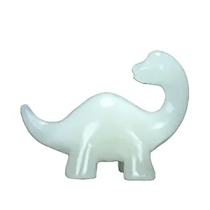 Оптовая продажа, натуральный хрустальный нефритовый динозавр, резьба по животным, подарки декоративно-прикладного искусства