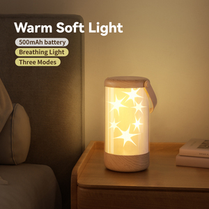Bedroom Creative Rechargeable Star Night Light Portable Bedside <strong>Lantern</strong> Compact Ambient <strong>Table</strong> <strong>Lamp</strong> - Product Image 6