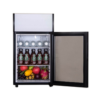 Réfrigérateur de comptoir pour boissons, congélateur, vitrine, table, 42L, petit réfrigérateur
