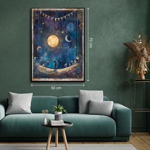 Rompecabezas Dream Moonlight de 1000 piezas para adultos, juguete de ensamblaje de esquinas cuadradas que estimula el cerebro, caja de regalo unisex - Product Image 2