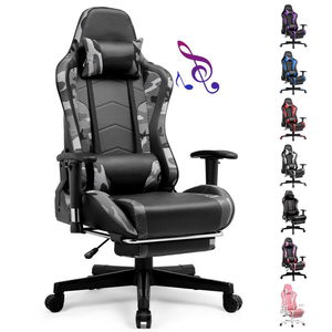 Ajunion thoải mái PC Gamer ghế máy tính chơi Game ghế đua stuhl kursi Ergonomic chơi game ghế với chân còn lại silla Gamer - Product Image 1
