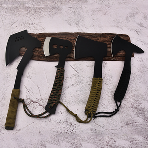 <span class=keywords><strong>Hacha</strong></span> Multiherramienta <span class=keywords><strong>Grande</strong></span> con <span class=keywords><strong>Mango</strong></span> de Fibra de Vidrio <span class=keywords><strong>para</strong></span> Acampar, Cortar Leña y Cuerdas, de Fábrica China - Product Image 2