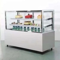 Équipement de boulangerie commercial, vitrine réfrigérée pour gâteaux à température unique, refroidisseur d'air de comptoir pour usage en magasin