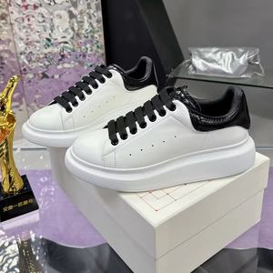 <b>Men's</b> Women's Casual Board Shoes 2025 Trending Mqqueen Genuine Leather Mesh Shock Resistant Anti-Slippery Zipper Closure Walking - Product Image 3