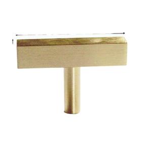 T-Shaped <b>Copper</b> Furniture Handle 34x50mm Chinese Style Cabinet Hardware Durable Solid Brass Door Window Pull - Product Image 1