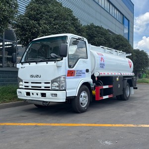 รถบรรทุกน้ำมันดีเซล ISUZU ขนาดเล็ก 5000 ลิตร พร้อมปั๊มสำหรับสถานีบริการน้ำมันและการเติมน้ำมันในกลุ่มรถบรรทุก - Product Image 2