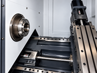 Tour CNC à lit incliné compact TCK32, outils à tourelle, machine de tournage de précision 2 axes, GSK/Fanuc en option, CE