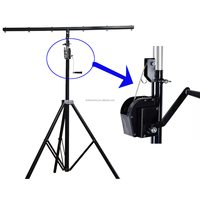 Support de lumière de scène lourd et stable de 4,2 m, support de lumière COB, support de lumière mobile pour photographie, scène, hôtel, fête, DJ, mariage, laser
