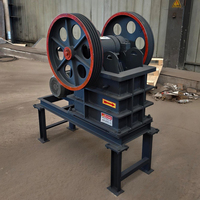 Concasseur à mâchoires PE200*300 pour carrière, concasseur à mâchoires pour granit, machine intégrée de criblage pour le traitement du minerai d'or