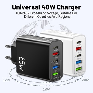 <span class=keywords><strong>Chargeur</strong></span> <span class=keywords><strong>rapide</strong></span> 2025, tête de charge mobile, PD <span class=keywords><strong>Plus</strong></span>, 3 USB, <span class=keywords><strong>chargeur</strong></span> multi-interface de voyage pour Samsung Xiaomi, adaptateur EU US - Product Image 5