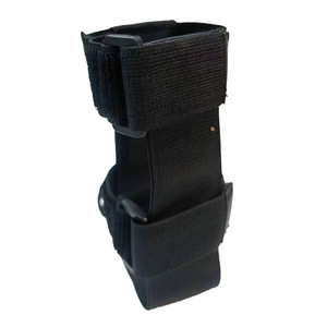 Portavasos ajustable para botellas de agua y tazas, accesorio portátil de tela negra para bebidas - Product Image 5