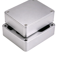 Boîtier en aluminium CNC, boîte de jonction électronique, boîtier d'instrumentation anodisé pour PCB, matériel personnalisé OEM