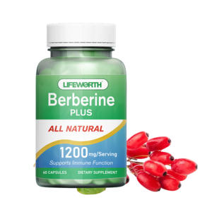 Lifeworth-berberina 98% hcl 500mg, cápsulas de alta resistencia, precio de fábrica - Product Image 4