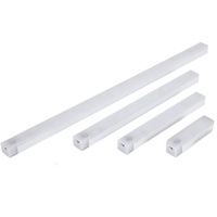Bande lumineuse LED sans fil magnétique rechargeable à détecteur de mouvement, 3 couleurs réglables, 50 cm, pour porte d'entrée, hall d'entrée