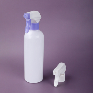Manufacturer custom 100ml 250ml 500ml empty round plastic spray bottle trigger sprayer