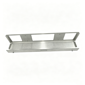 Composants de présentoir en tôle d'aluminium estampée brillante découpée au laser sur mesure - Product Image 5