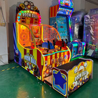 Simulateur de tir à deux joueurs à pièces, machine de jeu de tir Boom Ball, machine de divertissement pour centre de divertissement pour enfants