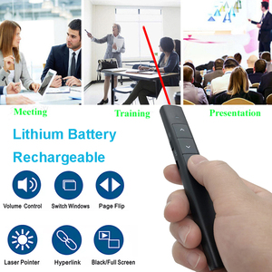 รีโมทพอยน์เตอร์เลเซอร์ไร้สายสำหรับงานนำเสนอ พร้อมไฟเลเซอร์สีแดง สำหรับครูและผู้นำเสนอ - Product Image 5