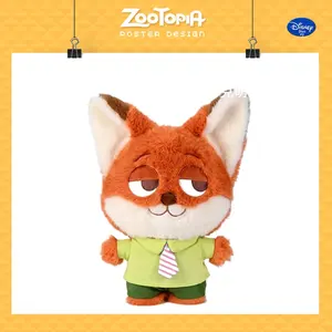 Para <span class=keywords><strong>Disney</strong></span> Zootopia Linda muñeca de peluche Judy Nick Lightning Leopard Oficial de policí<span class=keywords><strong>a</strong></span> Alivio del estrés Técnica lavada Regalo de cumpleaños - Product Image 2