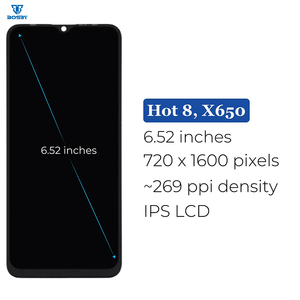 Cho Infinix Hot 8/X650 điện thoại di động <span class=keywords><strong>LCD</strong></span> hiển thị với Digitizer màn hình cảm ứng lắp ráp tương thích với Infinix Spark <span class=keywords><strong>4</strong></span> thay thế - Product Image 4