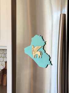 Magnete per Frigorifero Souvenir Cittadino con Mappa e Leone, Vendita Diretta dalla Fabbrica Cinese, Personalizzabile - Product Image 6