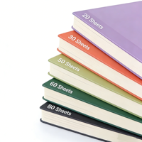Organisateur/Agenda Haut de Gamme Personnalisé avec Logo, en Similicuir Cousu, Format A4/A5/B5, Couverture Rigide, Cahier d'Exercices 100 Feuilles, Offset, Idéal Cadeau