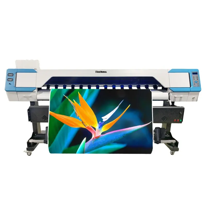 2024 Hancolor hot sale eco solvent printer digital printing machine I3200 banner print CMYK indoor outdoor inkjet printing