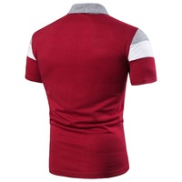 Camiseta Lisa de Color Sólido |   Polo Deportivo Sublimado para Hombre, Manga Corta, Uniforme de Equipo con Logotipo Personalizado
