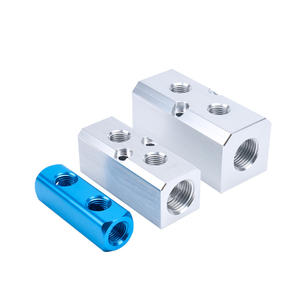 Алюминиевые воздушные коллекторы с большим потоком, прямой ряд через многотипроводную трубу, шунтирующий дренажный распределитель газа для воды - Product Image 4