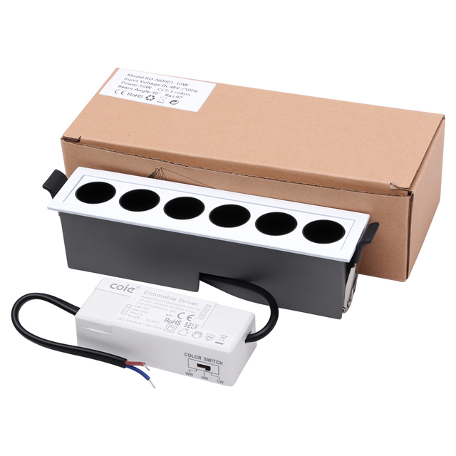 Modern Design RA97 10W LED Panel Light 3 CCT Color Switchable IP44 New High Lights for Home Office Residential Easy Recessed