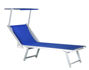 Aluminum Foldable Sun Lounge Bed Chair <strong>Beach</strong> Recliner <strong>Seat</strong> Back - Product Image 2