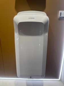 TETCH Sèche-mains électrique à capteur automatique en plastique ABS haute vitesse mains dans la lame double face Sèche-mains à jet pour toilettes commerciales - Product Image 2