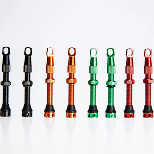 Válvula de neumático de aleación de aluminio de 34 -120mm, removedor de núcleo, válvulas <span class=keywords><strong>Presta</strong></span>, válvula de vacío sin cámara para bicicleta de carretera, piezas de bicicleta - Product Image 6