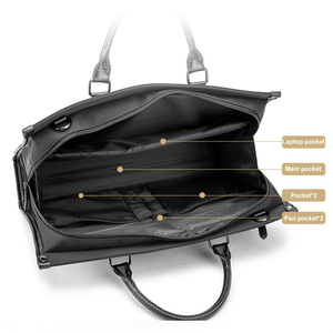 Ý tưởng sản phẩm mới <span class=keywords><strong>2025</strong></span>: Túi đeo vai bằng nylon chống nước, túi xách tay đựng laptop, cặp đựng tài liệu dành cho nam giới công sở - Product Image 2