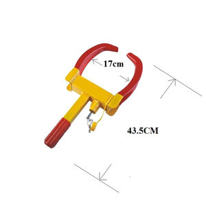 <span class=keywords><strong>Antivol</strong></span> de <span class=keywords><strong>roue</strong></span> de <span class=keywords><strong>voiture</strong></span> en métal robuste avec 3 clés - Product Image 2
